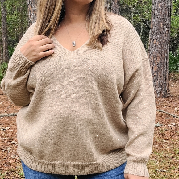 Andree by Unit Sparkle Sweater - Picture 1 of 2